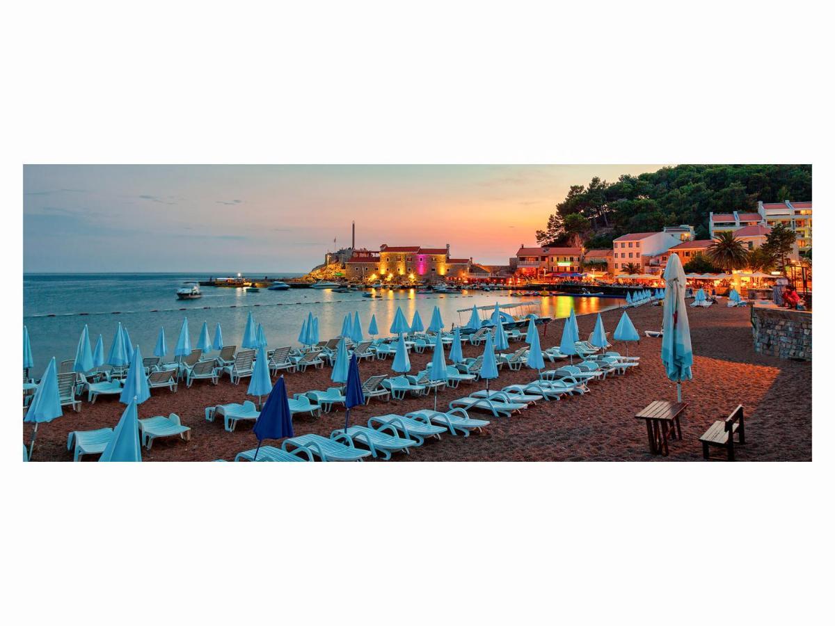 Montelux Apartments Budva Exterior foto