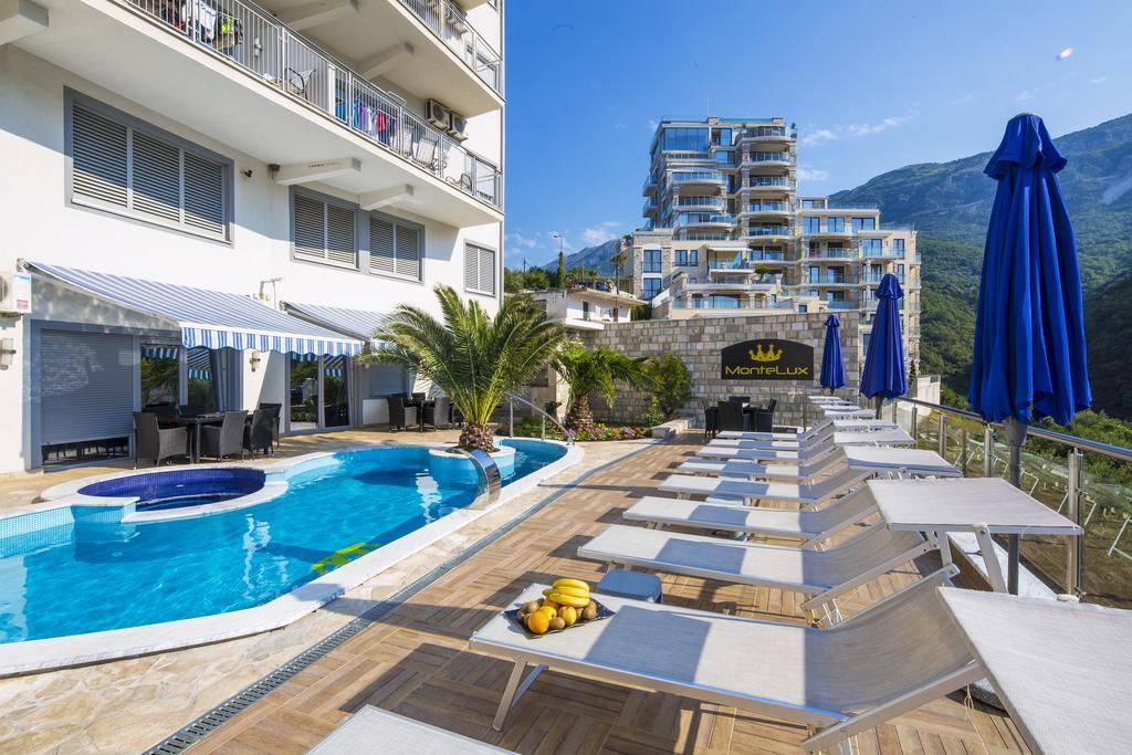 Montelux Apartments Budva Exterior foto