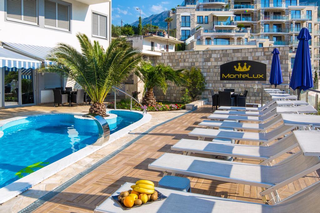 Montelux Apartments Budva Exterior foto